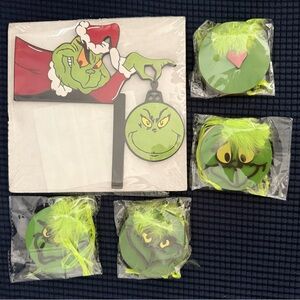 Grinch Holiday Ornament Set - Green